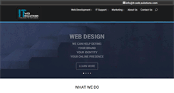 Desktop Screenshot of it-web-solutions.com